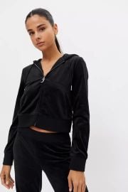 Juicy Couture Velour Zip-Up Jacket at Urban Outfitters