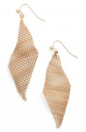 Jules Smith Mesh Wave Kite Earrings at Nordstrom