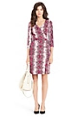 Julian Dress in Pink at DVF