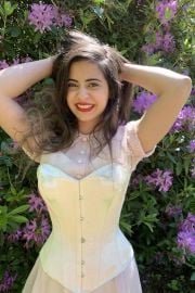 Juliet Corset - Ivory Satin Lace Embrace Atelier at Lace Embrace