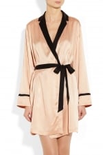 Juliette's silk robe at Net A Porter