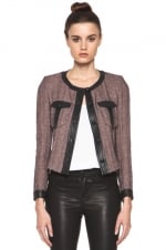 Juliettes tweed jacket at Forward by Elyse Walker