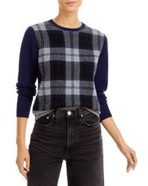 Jumper 1234 Tartan Crewneck Sweater Bloomingdales at Bloomingdales