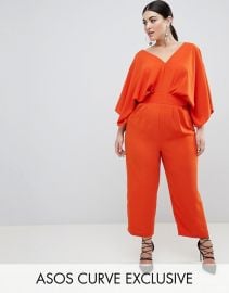 Jumpsuit With Kimono Sleeve And Peg Leg by Asos at Asos