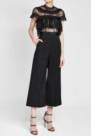 Jumpsuit with Lace at Stylebop