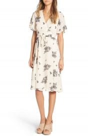 June   Hudson Floral Print Wrap Dress at Nordstrom