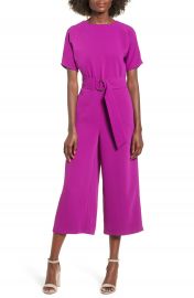 June  amp  Hudson Belted Culotte Jumpsuit at Nordstrom