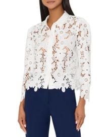 June Roja Lace Top at Bloomingdales