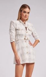 June Windowpane Tweed Dress curated on LTK at Generation Love