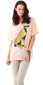 Jungle cat tee by Wildfox at Shopbop