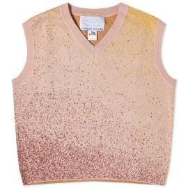 Jungles Gradient V Neck Sweater Vest at END.