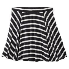 Juniors striped flippy skirt at Target