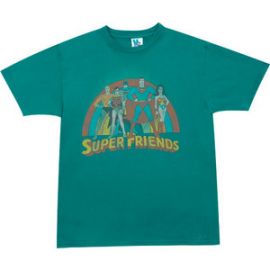 Junk Food Clothing Super Friends Tshirt at 80s Tees