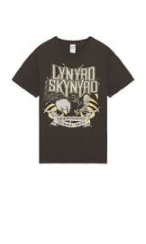 Junk Food Lynyrd Skynyrd Since 1974 Tee In Coffee at Revolve