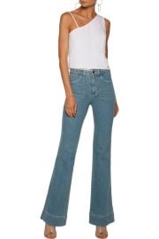 Juno mid-rise bootcut jeans at The Outnet