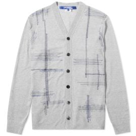 Junya Watanabe MAN Overlock Stitch Cardigan Top Grey END US at End