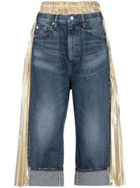 Junya Watanabe wide-leg Cropped Jeans - at Farfetch