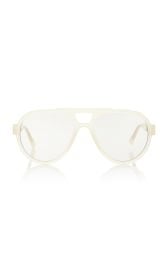 Jurgen Aviator-Frame Acetate Sunglasses By The Attico at Moda Operandi