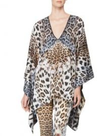 Just Cavalli Leopard-Print Caftan at Neiman Marcus