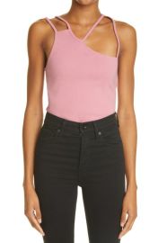 K Ngsley Unisex Fist Geometric Cutout Ribbed Tank at Nordstrom