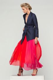 KAR aerial pleated skirt  at Lucie Brochard.võ