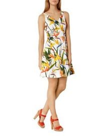 KAREN MILLEN Bird Of Paradise Print Dress at Bloomingdales