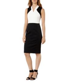 KAREN MILLEN Broderie Inset Sheath Dress at Bloomingdales