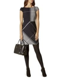 KAREN MILLEN Check Dress at Bloomingdales