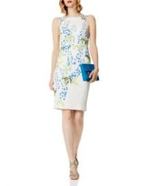 KAREN MILLEN Floral Print Strappy Sheath Dress Women - Bloomingdale s at Bloomingdales