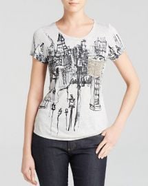 KAREN MILLEN London Print Tee - Bloomingdaleand039s Exclusive at Bloomingdales