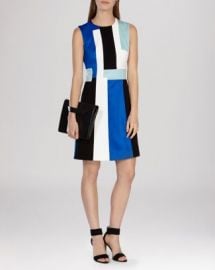 KAREN MILLEN Modernist Color Block Dress at Bloomingdales