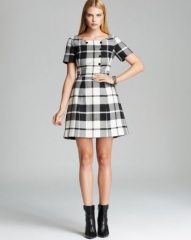 KAREN MILLEN Plaid Collection Dress - Bloomingdaleand039s Exclusive at Bloomingdales