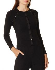 KAREN MILLEN Studded Cardigan  Women - Bloomingdale s at Bloomingdales