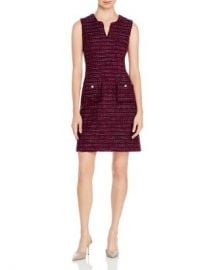 KARL LAGERFELD PARIS Sleeveless Tweed Dress Women - Bloomingdale s at Bloomingdales