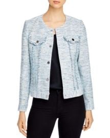 KARL LAGERFELD PARIS Tweed Jacket Bloomingdales at Bloomingdales