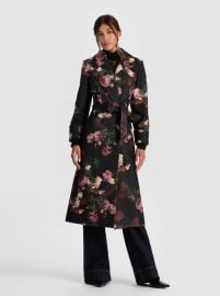 KARLEY WRAP COAT in BE STILL ALICE OLIVIA at Alice + Olivia