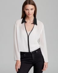 KAS New York Blouse - Elana Silk Chiffon at Bloomingdales