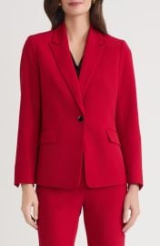 KASPER One-Button Blazer at Nordstrom