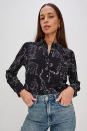KATE SHIRT - BLACK JAGUARS Rails at Rails