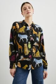 KATE SHIRT - ILLUSTRATED ANIMALS Rails at Rails