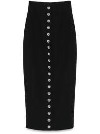 KHAITE Brynlee Maxi Skirt Black at Farfetch