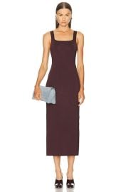 KHAITE Dixi Dress in Almandine FWRD at FWRD
