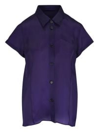 KHAITE Keefe Shirt Purple at Farfetch