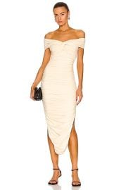 KHAITE Spence Dress in Cream  FWRD at Forward