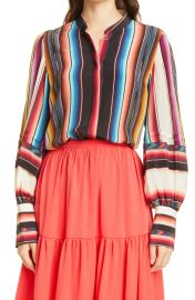 KOBI HALPERIN Felina Stripe Blouse at Nordstrom