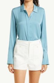 KOBI HALPERIN Liv Stretch Silk Blouse at Nordstrom