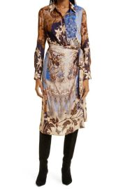 KOBI HALPERIN Sadie Long Sleeve Wrap Dress at Nordstrom