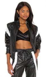 KORAL Burnish Zephyr Jacket in Black  amp  White from Revolve com at Revolve