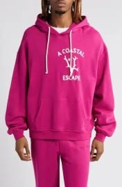 KROST Coastal Escape Cotton Graphic Hoodie at Nordstrom