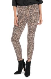 KUT from the Kloth Donna Leopard Print Ankle Skinny Jeans at Nordstrom